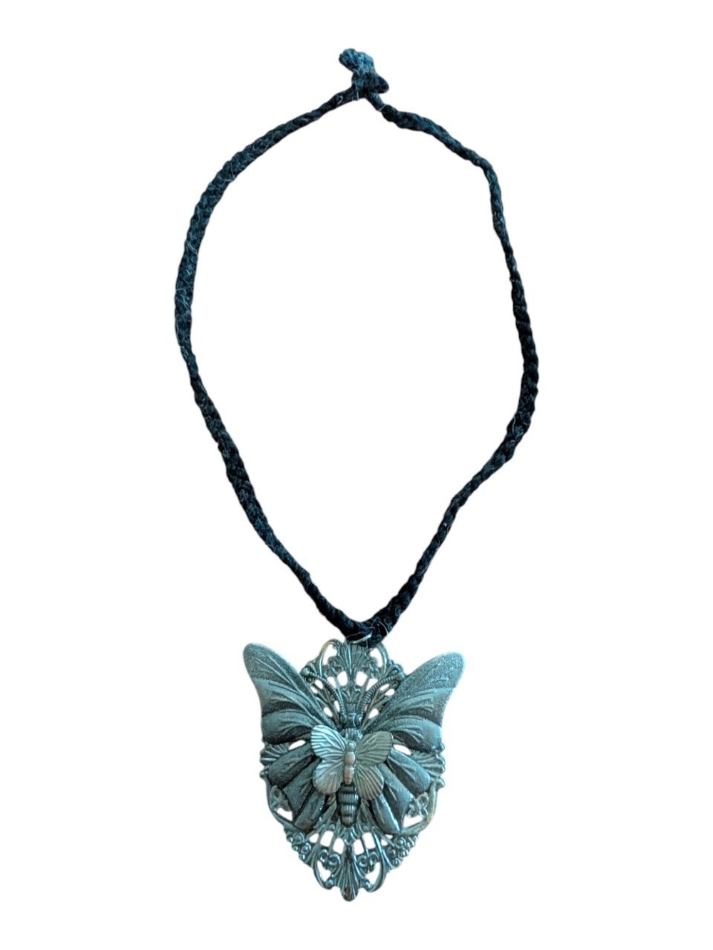 Butterfly Pendant Choker Necklace - Women Jewelry